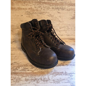 Brahma Men's Raid Steel Toe Work Boots, Sizes 8, Comfort and Protect